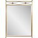 Derbyshire 50 X 36 inch Antique Gold Mirror