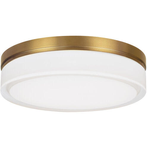 Sean Lavin Cirque Flush Mount Ceiling Light in LED, Aged Brass, Integrated LED
