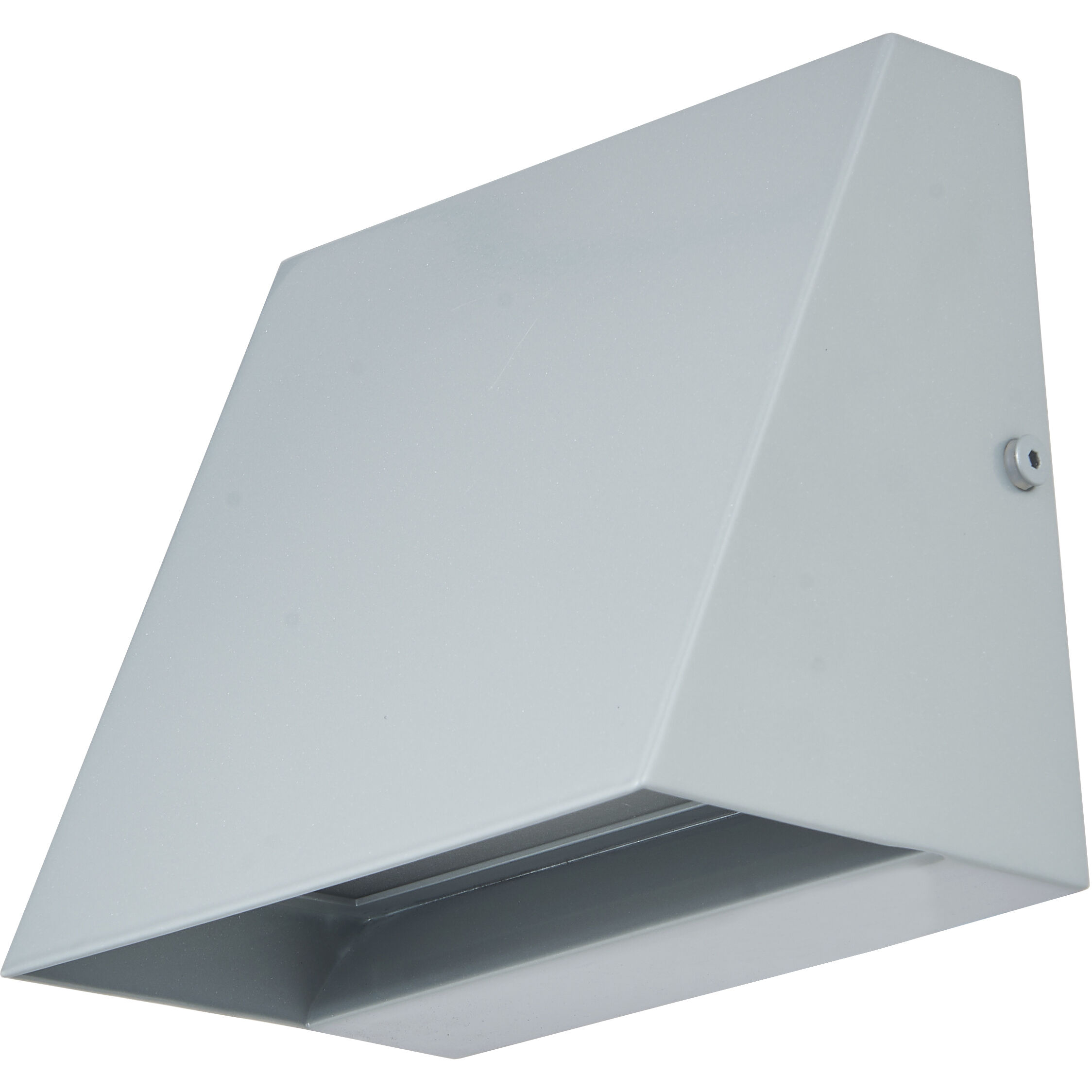 Wedge LED 5 inch Silica Outdoor Wall Light