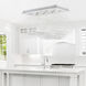 Twinkle 11 Light 20 inch Chrome Flush Mount Ceiling Light