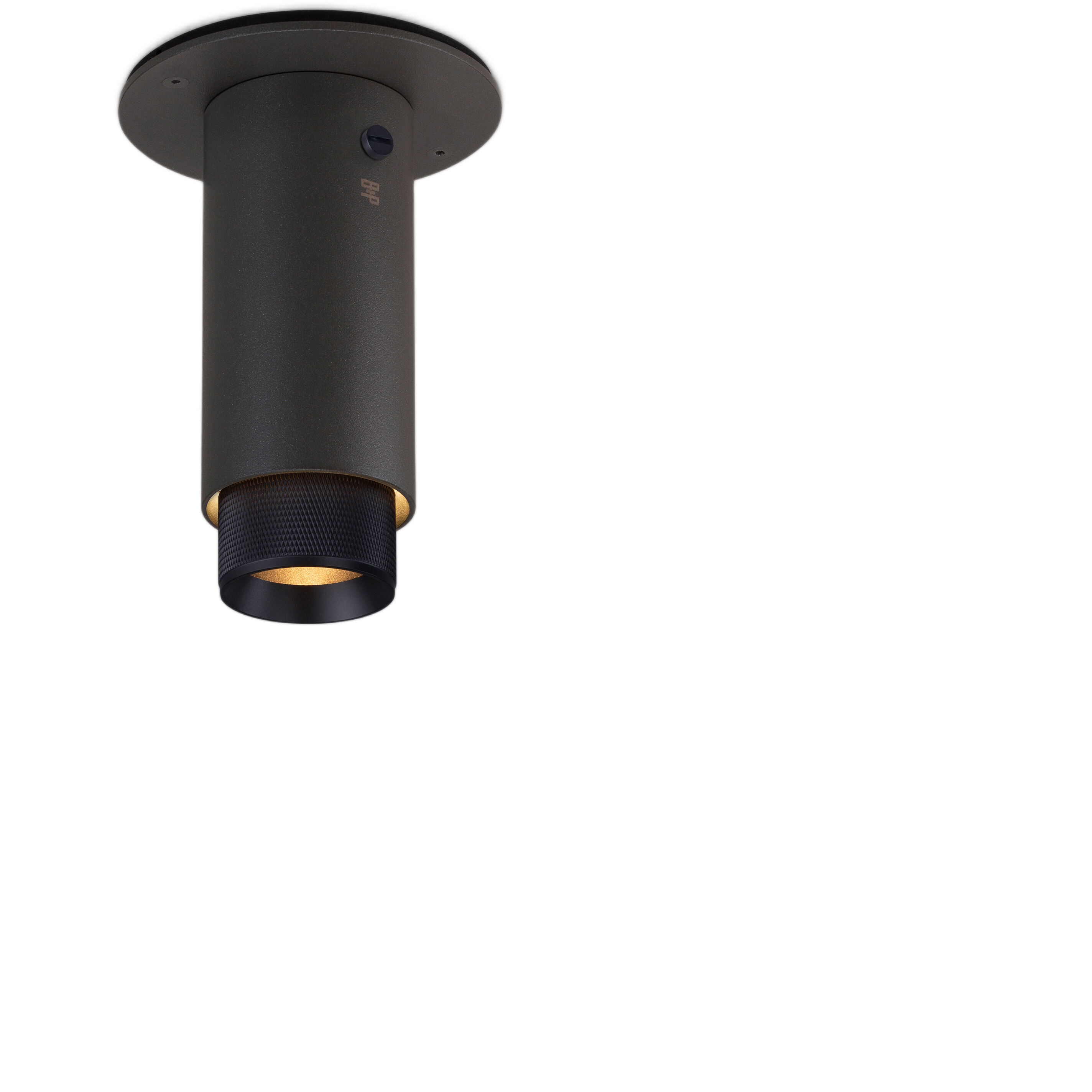 Exhaust Surface 1 Light 110-120 Graphite / Black Spotlight Ceiling Light