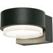 Elm LED 4 inch Black Outdoor Sconce