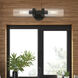 Ludlow 2 Light 4.25 inch Black Vanity Sconce Wall Light