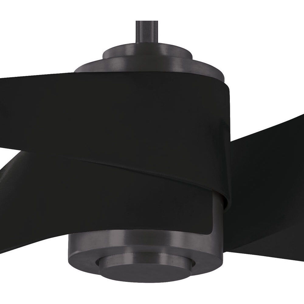 Artemis IV 64 inch Gun Metal/Matte Black with Matte Black Blades Ceiling Fan