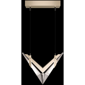 Blade 2 Light 13.38 inch Pendant