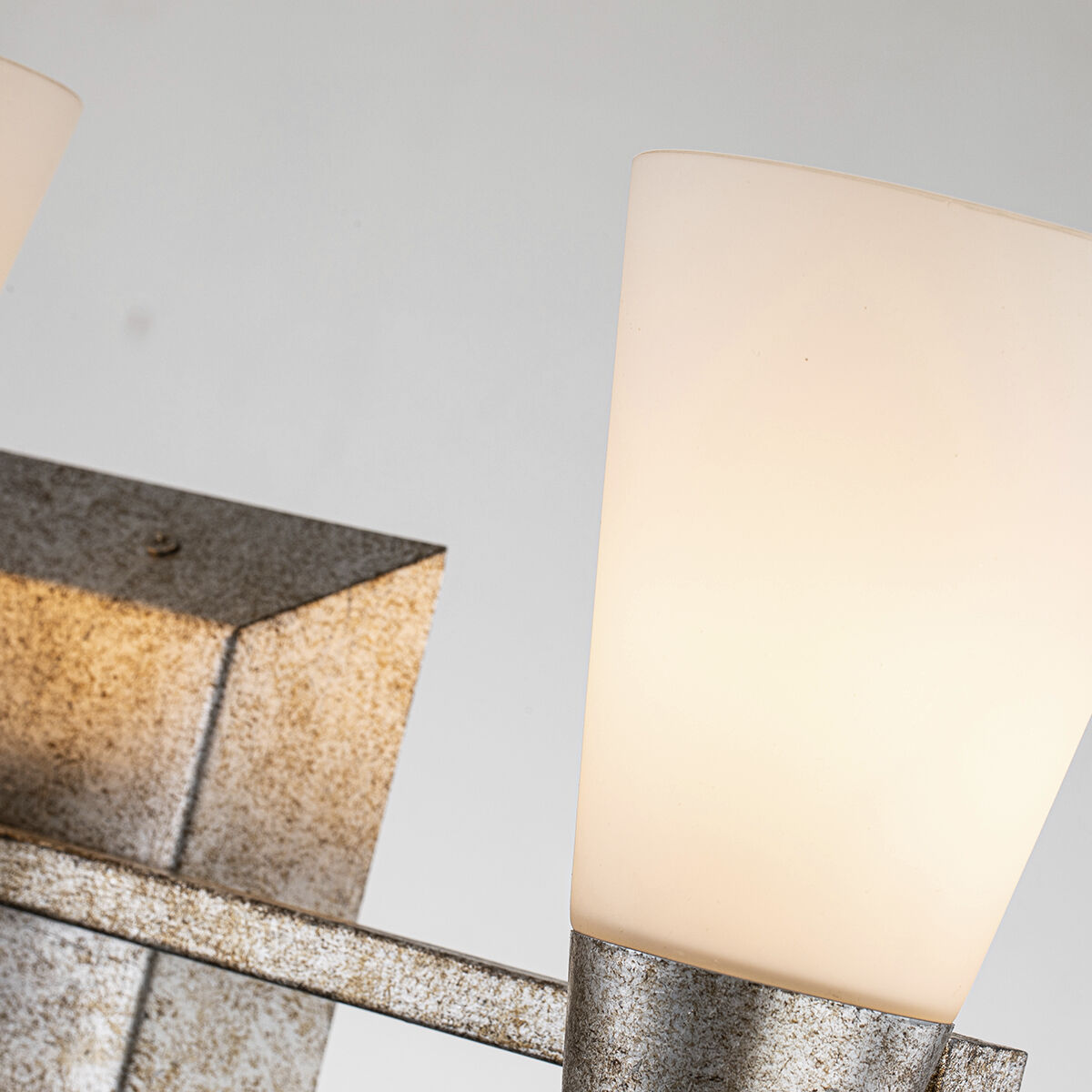 Lemuria 3 Light 24 inch Silver Leaf Bath Bar Wall Light