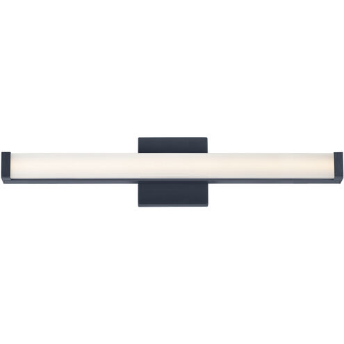 Spec LED 24 inch Black Bath Vanity Light Wall Light