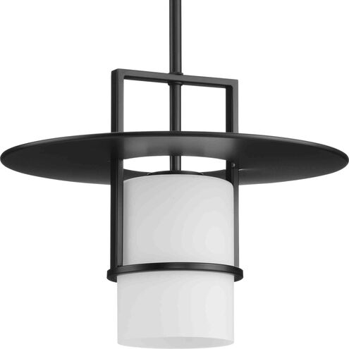 Mystic 1 Light 14 inch Matte Black Pendant Ceiling Light