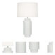 Dolly 27.5 inch 150 watt Lily Table Lamp Portable Light in Fondine