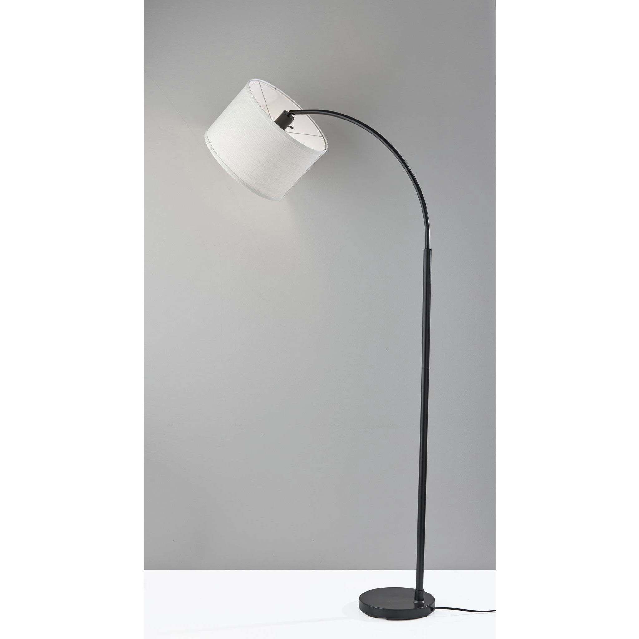 Jace 64 inch 100 watt Black Floor Lamp Portable Light
