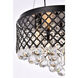 Tully 6 Light 18 inch Black Pendant Ceiling Light