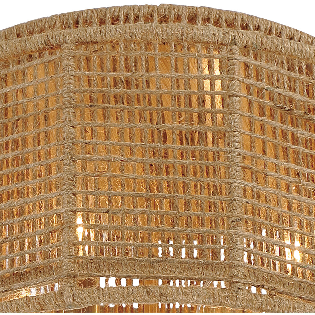 Jayna 4 Light 15 inch Burnished Silver Flush Ceiling Light