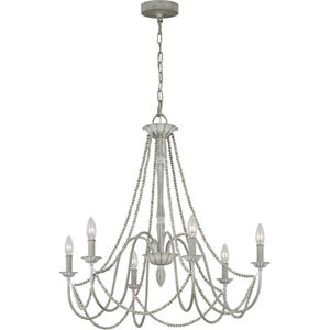 Sean Lavin Maryville 6 Light 28 inch Washed Grey Chandelier Ceiling Light