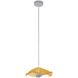 Embark 1 Light 12 inch Silver Pendant Ceiling Light