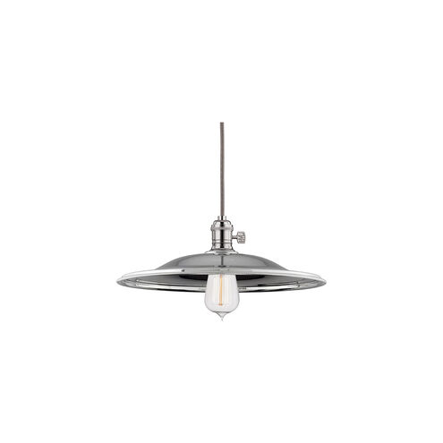 Heirloom 1 Light 14 inch Polished Nickel Pendant Ceiling Light in MM2, No
