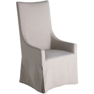 Kayla Ivory Beige / Painted Black Dining Chair