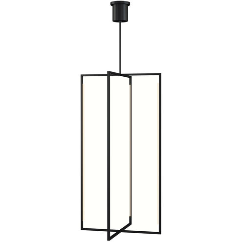 Sean Lavin Kenway LED 28 inch Nightshade Black Pendant Ceiling Light, Integrated LED