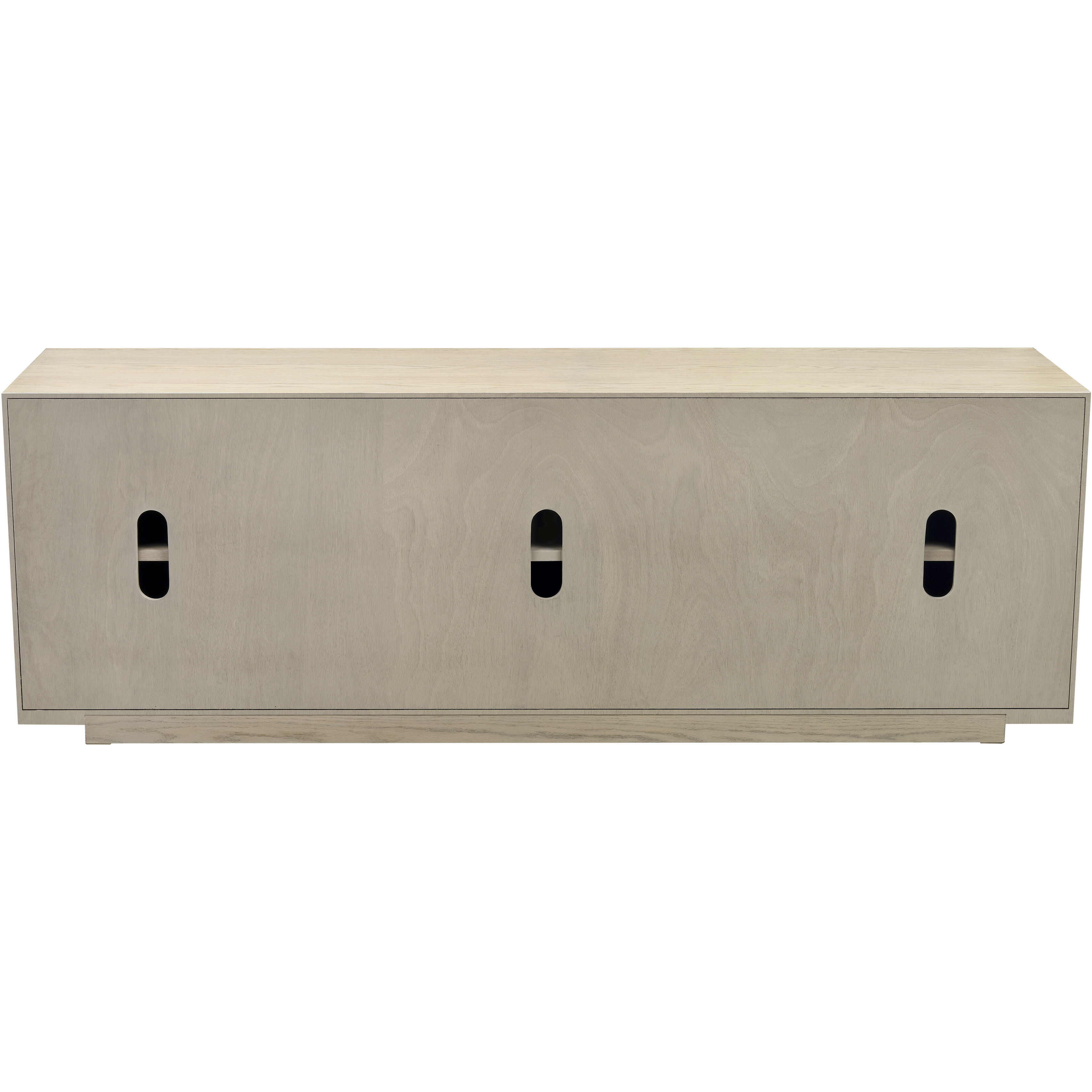 Yearling Light Oak with Blackened Bronze and Brown Credenza