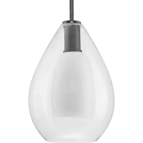 Carillon 1 Light 9.87 inch Matte Black Pendant Ceiling Light