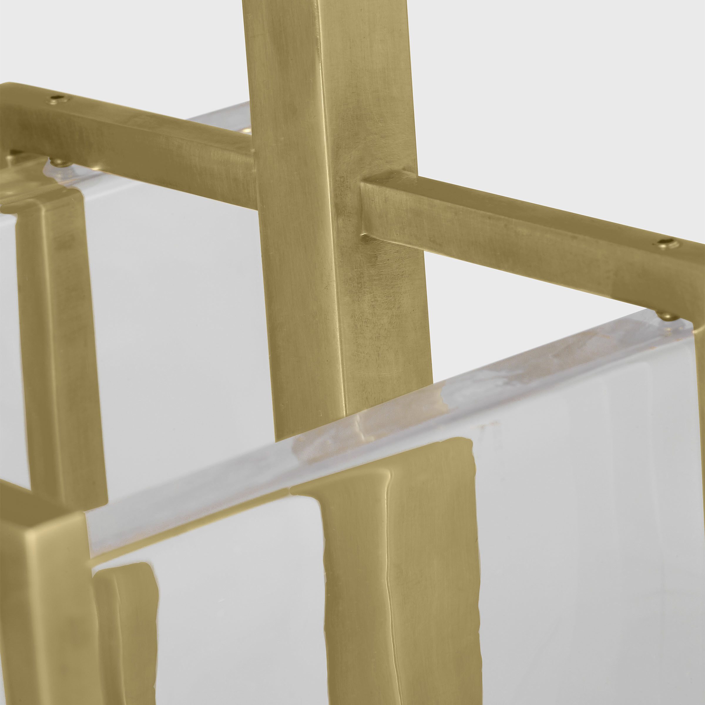 Mick De Giulio Duelle LED 4.8 inch Hand-Rubbed Antique Brass Pendant Ceiling Light