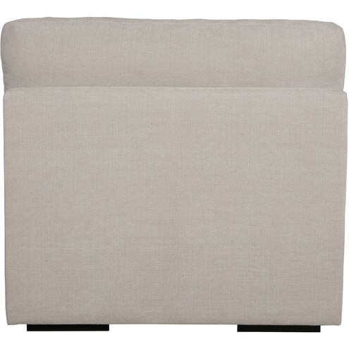 Refuge Light Sand Polyester Sofa, Armless