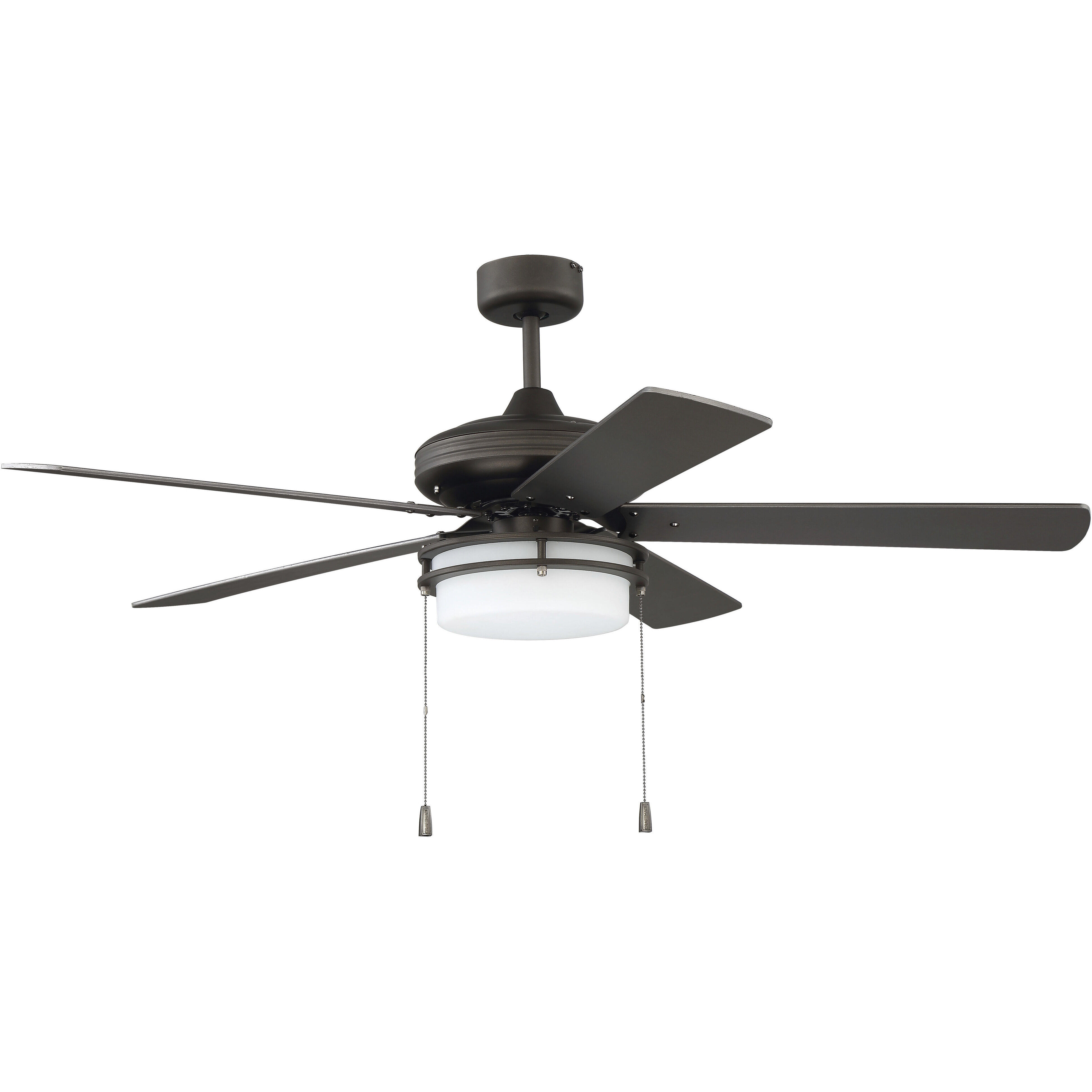 Stonegate 52 inch Espresso with Espresso/Walnut Blades Ceiling Fan