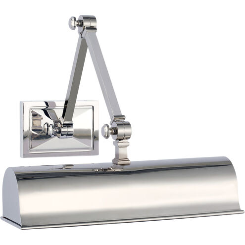 Alexa Hampton Jane 11 inch 4.00 watt Polished Nickel Double Library Light Wall Light