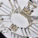 Tempo 20 inch Polished Silver Pendant Ceiling Light