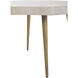 Core 30 X 18 inch White and Natural Table