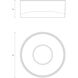 Trenton LED 5 inch White Exterior Ceiling