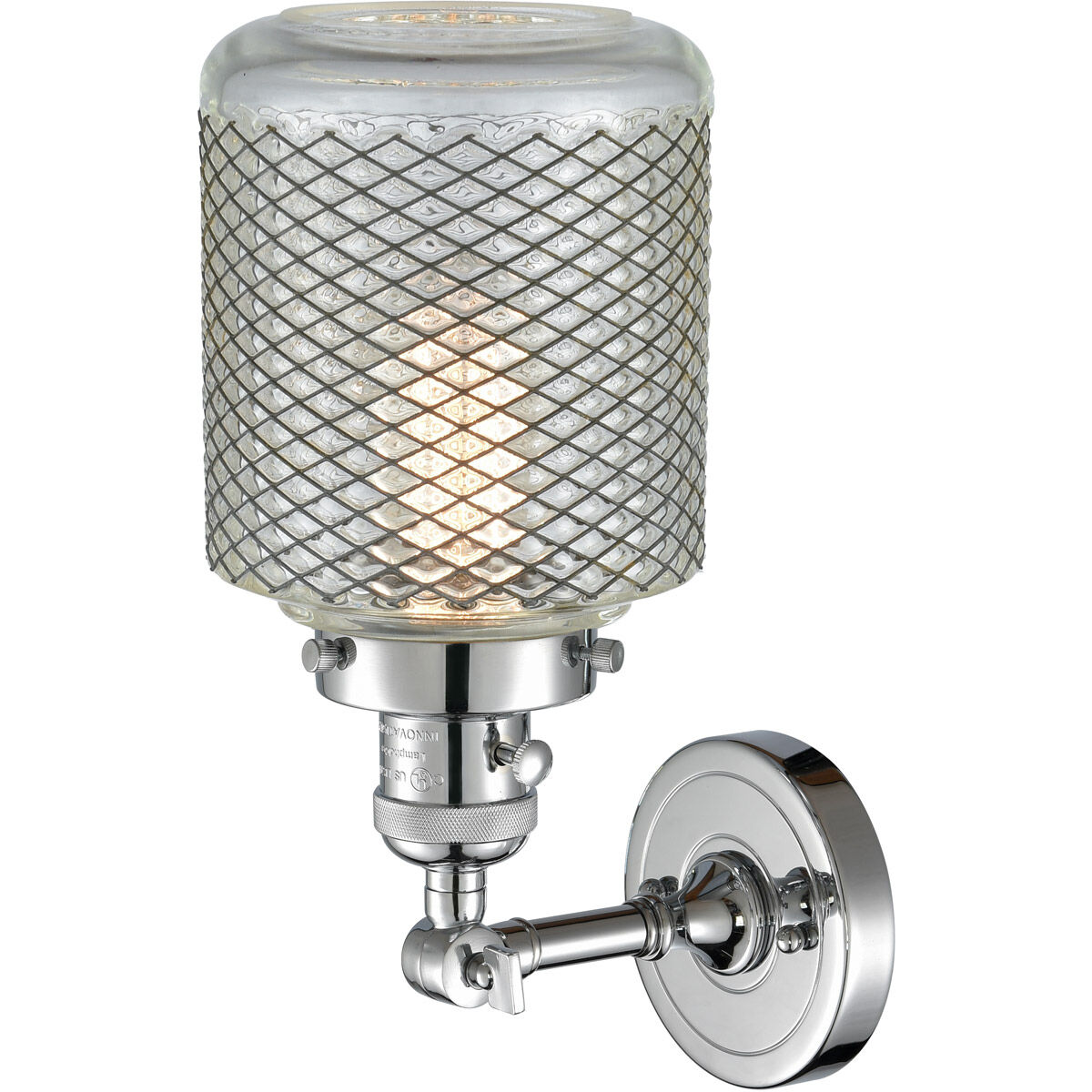 Franklin Restoration Stanton LED 6 inch Polished Chrome Sconce Wall Light, Franklin Restoration