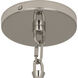 Decker 3 Light 24 inch Polished Nickel Pendant Ceiling Light in Ascot White