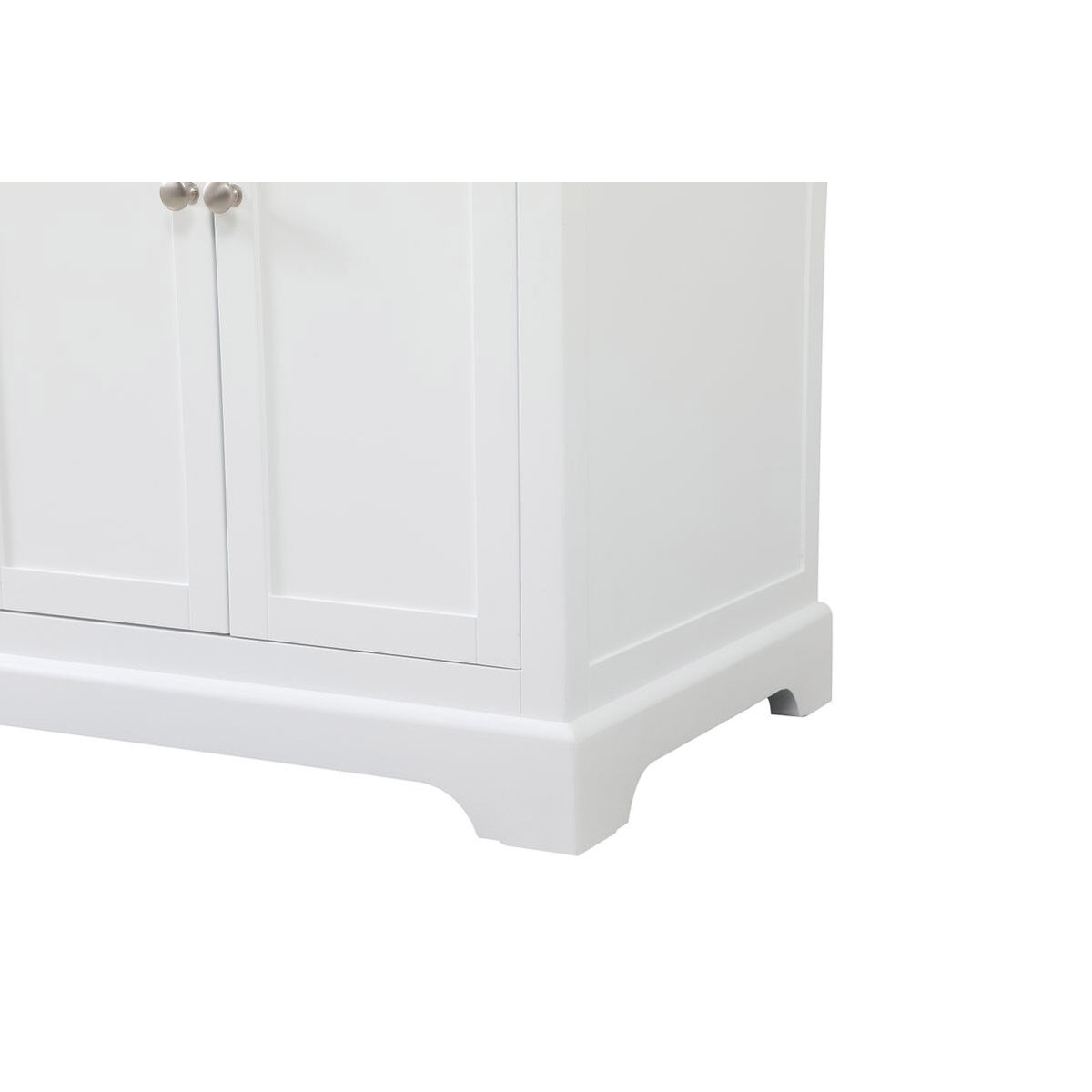 Franklin 60 X 22 X 35 inch White Bathroom Vanity Cabinet