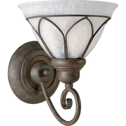Verona 1 Light 8 inch Cobblestone Bath Vanity Wall Light
