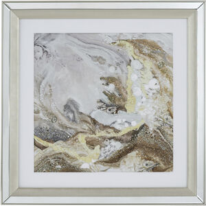 Perryman Grey and Bronze and Gold Wall Art