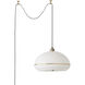Morelli 1 Light 18 inch Weathered Brass Pendant Swag Kit Ceiling Light