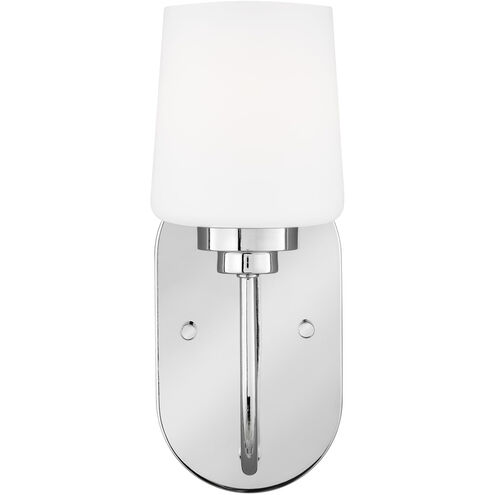 Windom 1 Light 4.5 inch Chrome Wall Bath Fixture Wall Light