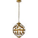 Levante 1 Light 12.00 inch Pendant