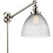 Seneca Falls 18 inch 60.00 watt Polished Nickel Swing Arm Wall Light, Franklin Restoration
