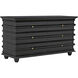 Ascona Hand Rubbed Black Chest