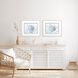 Waterside Collection Blue Framed Art