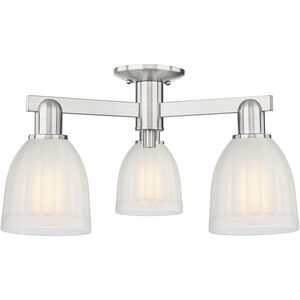 Arcadia Brookfield 3 Light 23.25 inch Semi-Flush Mount