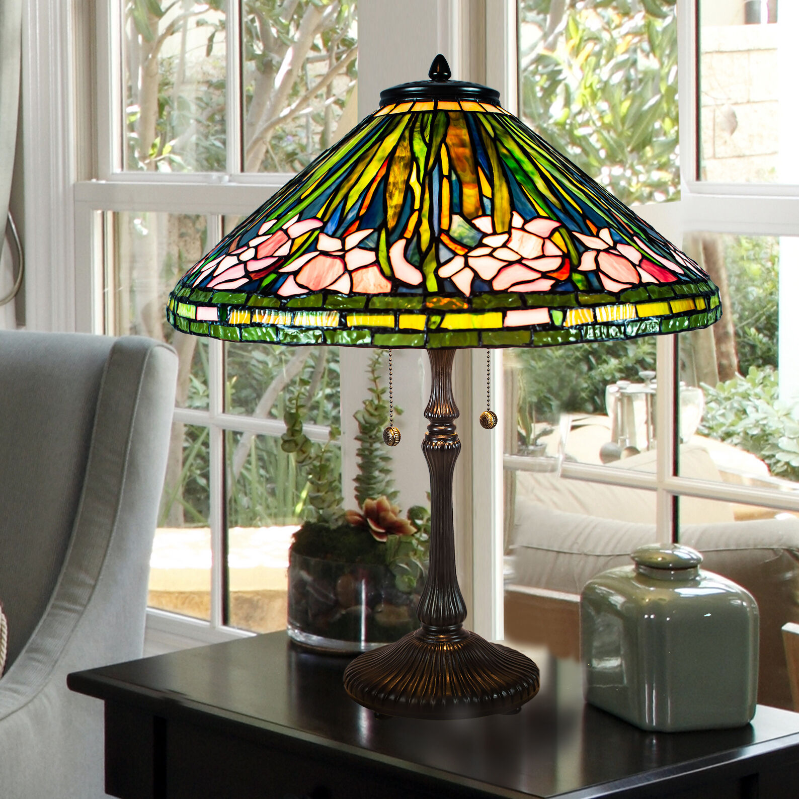 Tiffany bedroom lamps on sale