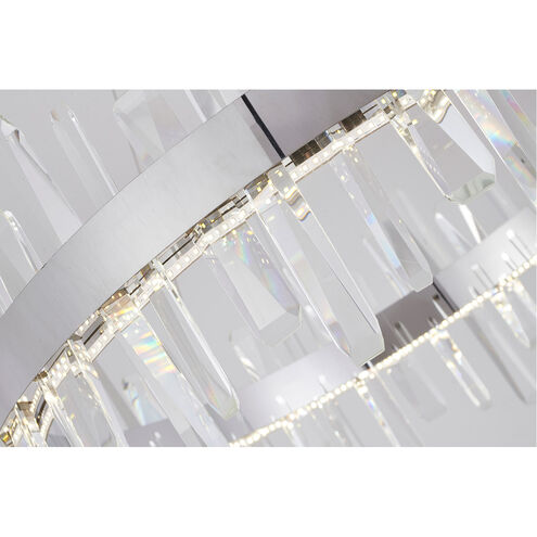 Canada LED 32 inch Chrome LED Chandelier Ceiling Light