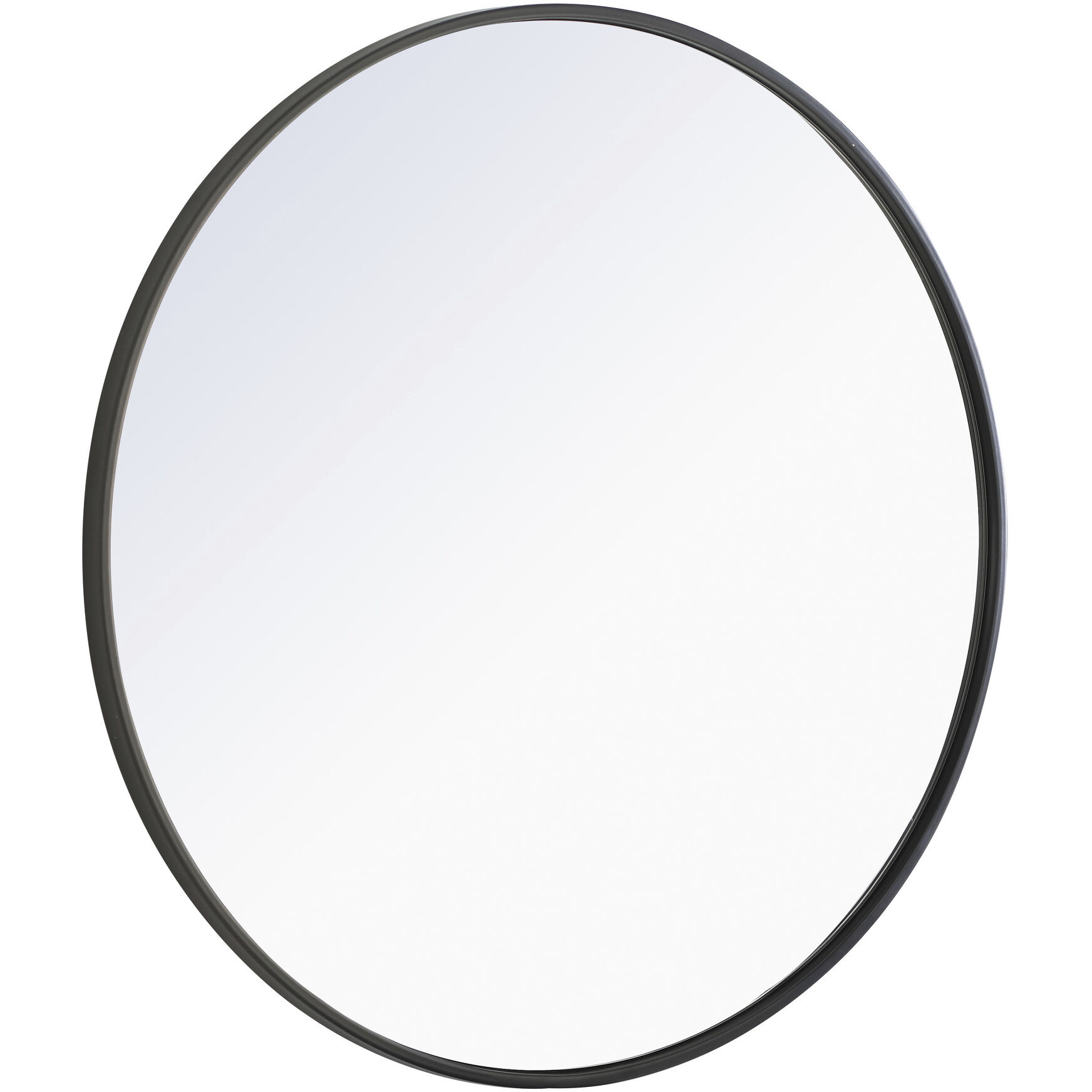 Eternity 28 X 28 inch Black Wall Mirror