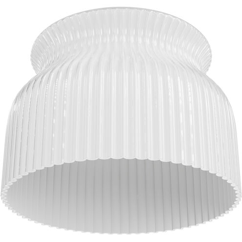 Harlowe 1 Light 14 inch Luxe Gold Flush Mount Ceiling Light, Large