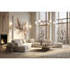 Tova 6 Light 65.75 inch Rubbed Brass Chandelier Ceiling Light