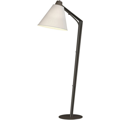 Reach 55.2 inch 100 watt Dark Smoke Floor Lamp Portable Light in Natural Anna
