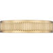 Stari LED 12.75 inch Modern Gold Flush Mount Ceiling Light