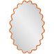 Cloud 36 X 24 inch Orange Mirror